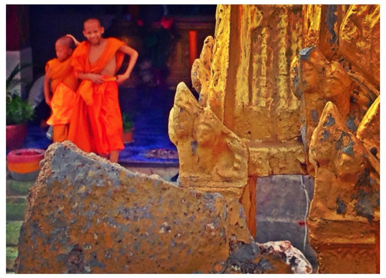 Battambang –  über die Glückseligkeit des Reisens
