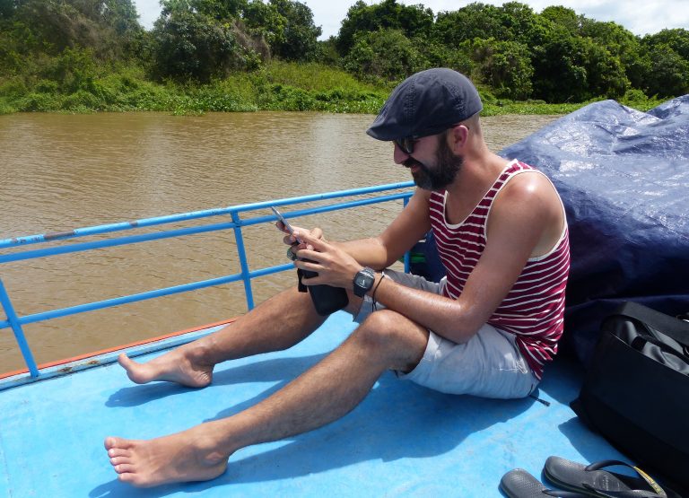 Von Battambang nach Siem Reap – „eine Bootsfahrt, die ist lustig, eine Bootsfahrt, die ist schön“